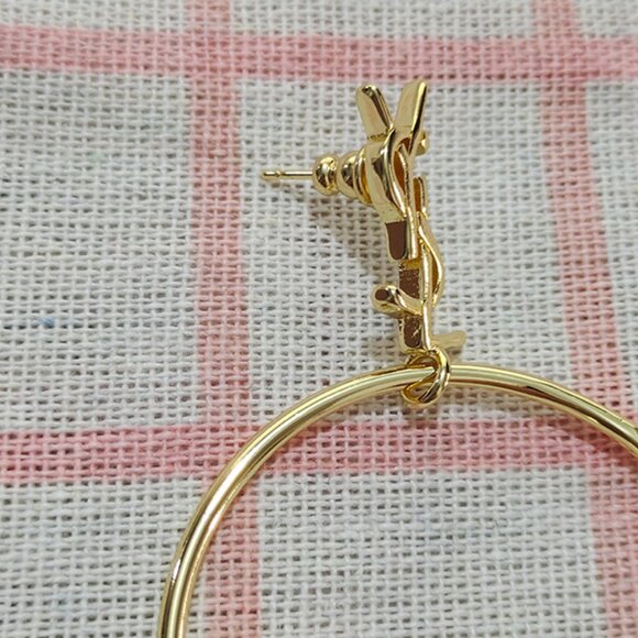 Saint Laurent Round Earring - Picture 5 of 6